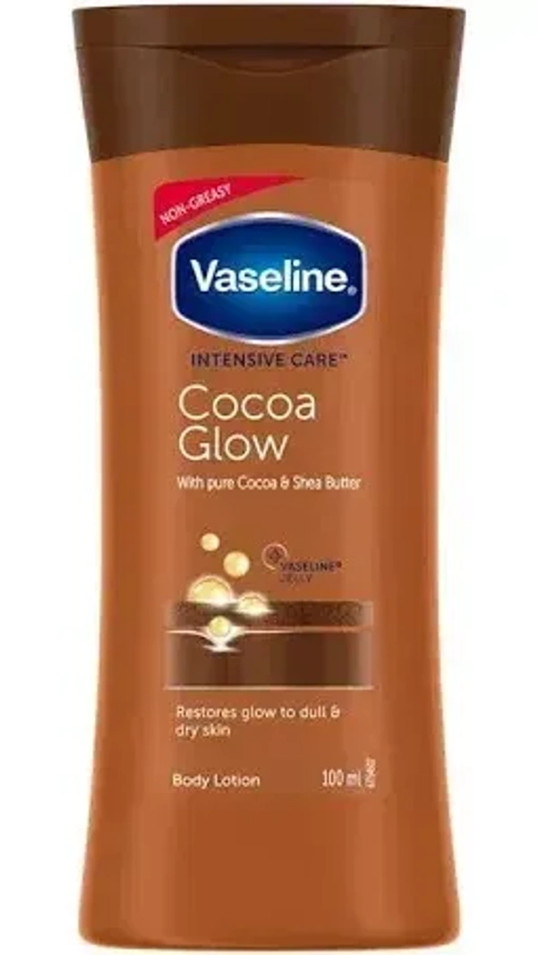 Vaseline Intensive Care Cocoa Glow Body Lotion, 100ml