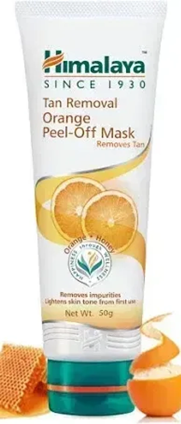 Himalaya Tan Removal Orange Peel Off Mask (Orange& Honey), 50g