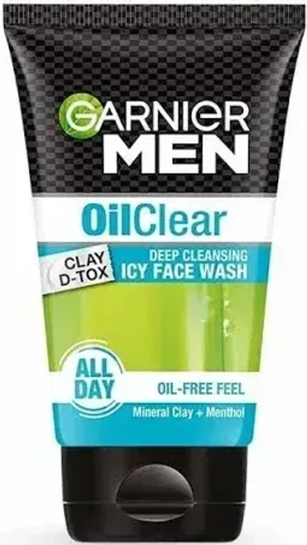 Garnier Oil Clear Men Facewash, 100g