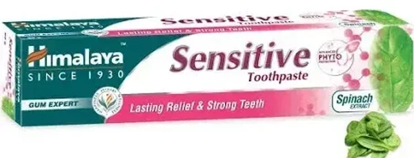 Himalaya Sensitive Toothpaste Relief Teeth Lasting Strong, 80g