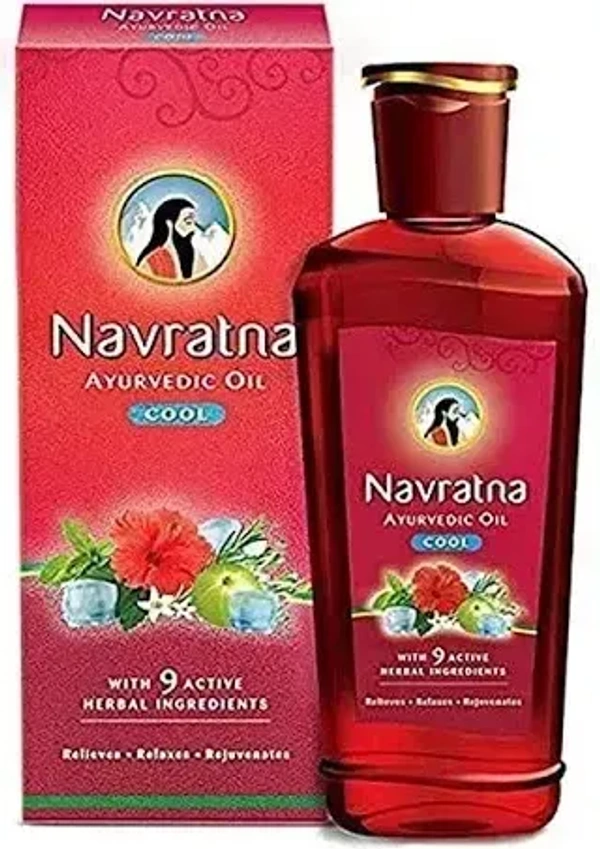 Navaratna Ayurvedic Oil Cool, 200ml