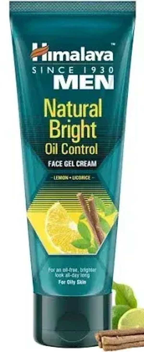 Himalaya Men Face Gel Cream Oil Control Natural Bright 25g