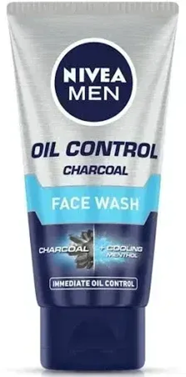 Nivea Men All In Charcoal Face Wash, 50g