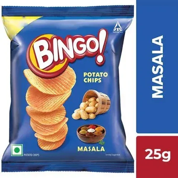 Bingo Potato Chips Masala Pouch, 25g