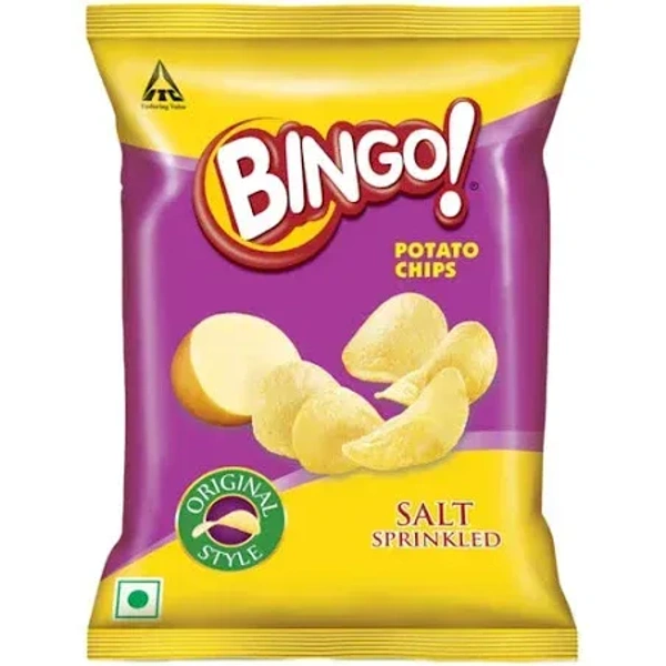 Bingo Salted Potato Chips, 52g
