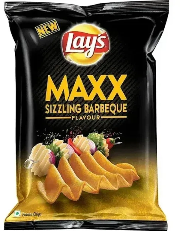 Lay's Maxx Sizzling Barbeque Flavour, 22.5g