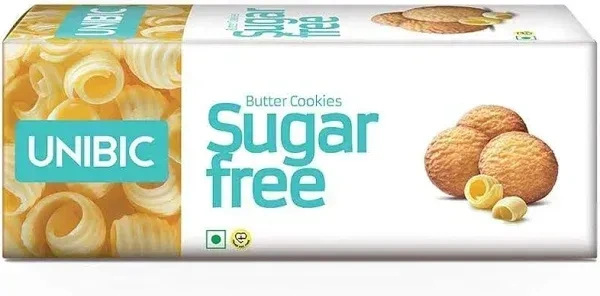 Unibic Sugar Free Butter Cookies, 75g
