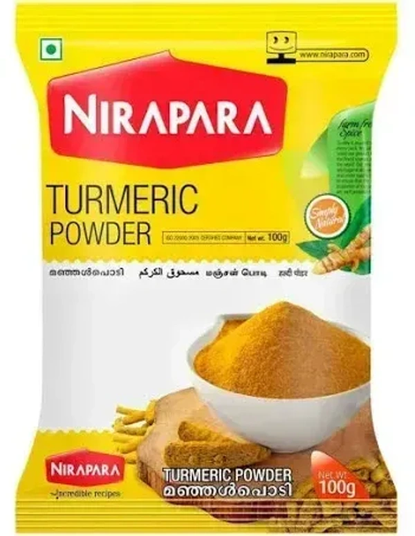 Nirapara Turmeric Powder Pouch, 100g