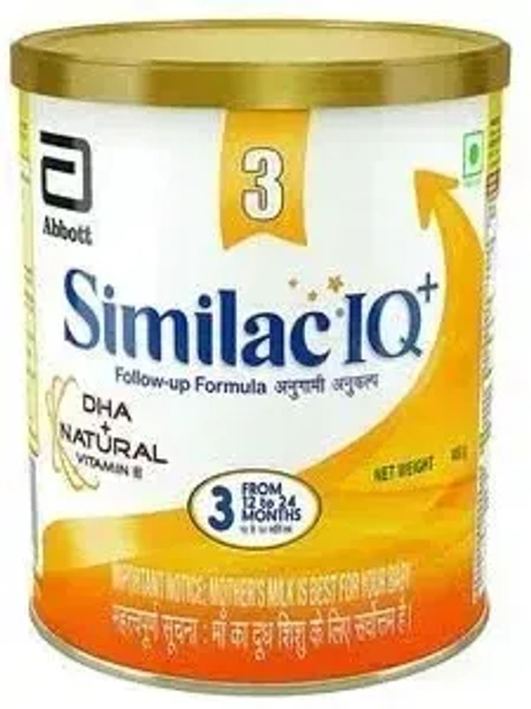 Similac IQ+Stage 3 With Dha+Natural Vitamin E, 400g