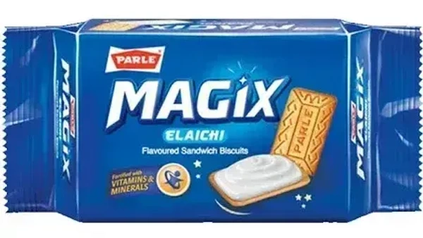 Parle Magix Elaichi Sandwich Biscuits 40% Extra, 81.6g