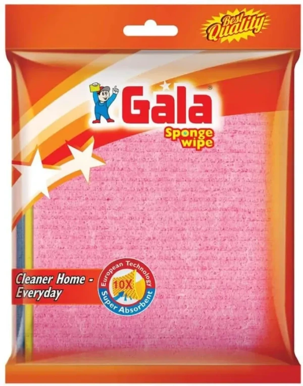 Gala Sponge Wipe Combi Set, 3 pcs