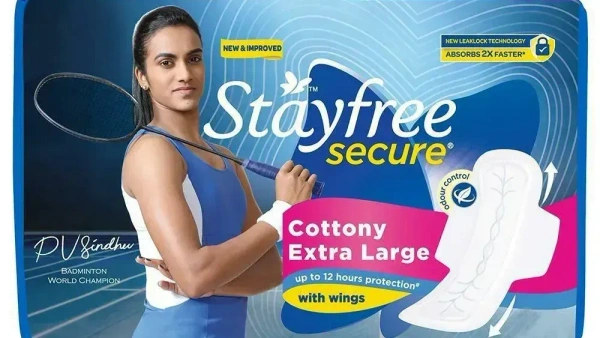 Stayfree Secure Cottony Soft Cover With Wings 20 Pads, 20 pads