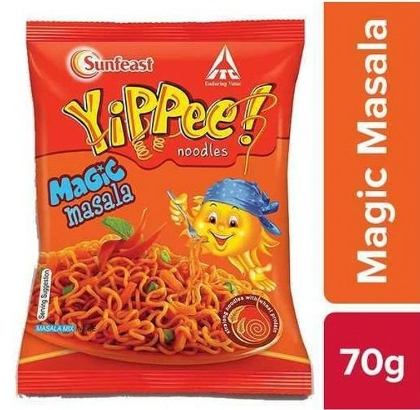 Sunfeast Yippee Noodles Magic Masala In One Pack, 70g