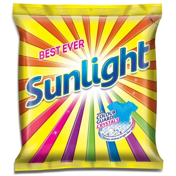 Sunlight Detergent Washing Powder with Colour Guard Crystals, 1 kg