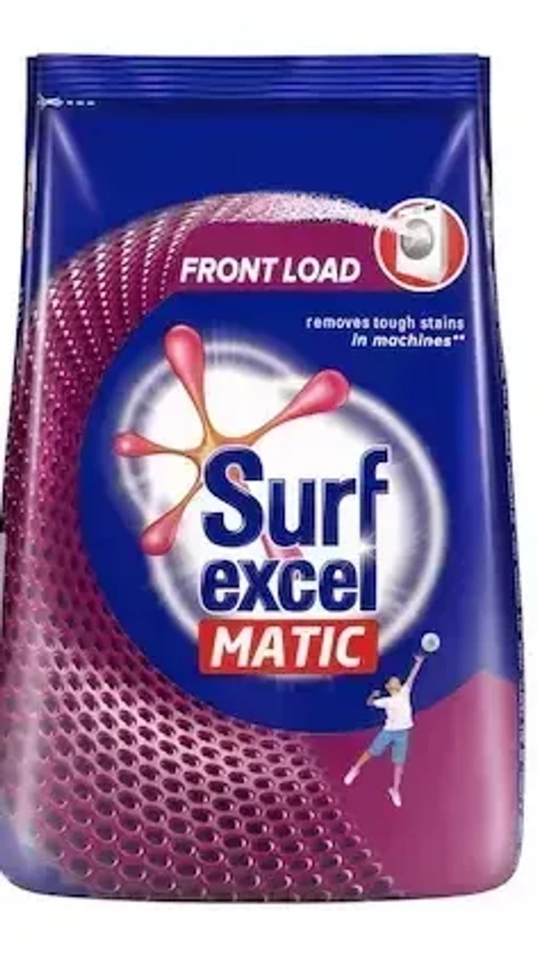 Surf Excel Detergent Powder Matic Front Load Pouch, 1 kg