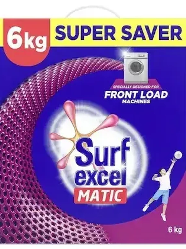 Surf Excel Detergent Powder Matic Front Load (4 kg + 2 kg), 6 kg