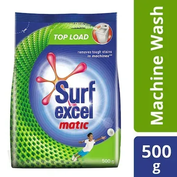Surf Excel Matic Top Load Detergent Powder , 500g