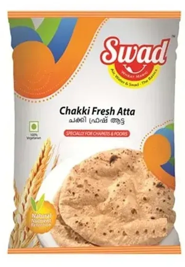 Swad Chakki Fresh Atta, 1 kg