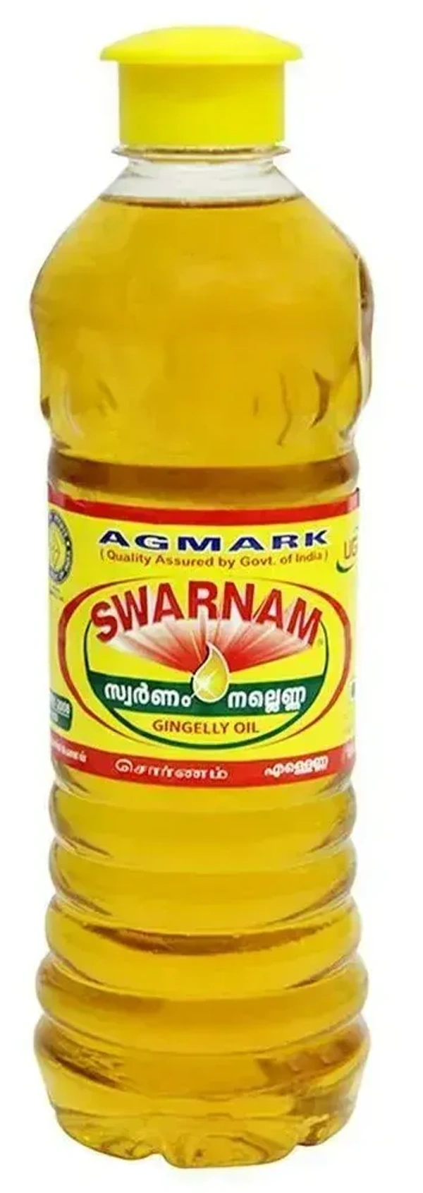 Swarnam Agmark Gingelly Oil Bottle, 500ml