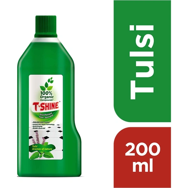 T - Shine Disinfectant Floor Specialist Tulsi, 200ml