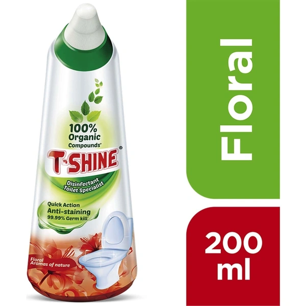 T - Shine Disinfectant Toilet Specialist Floral Aromas Of Nature, 200ml