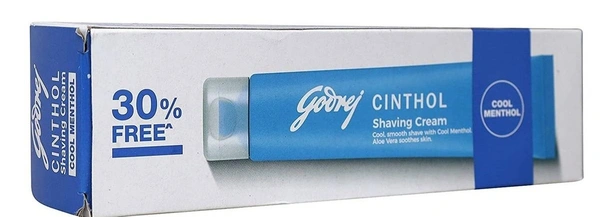 Godrej Cinthol Cream Cool Menthol Shaving, 78g