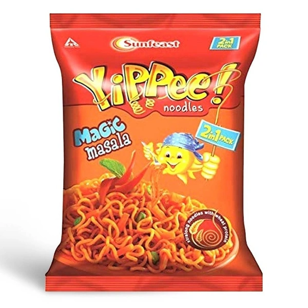 Sunfeast Yippee Noodles Magic Masala Pouch, 67.5g