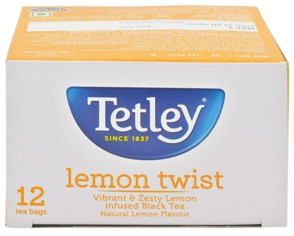 Tetley Lemon Twist Tea Bags, 12 Bags