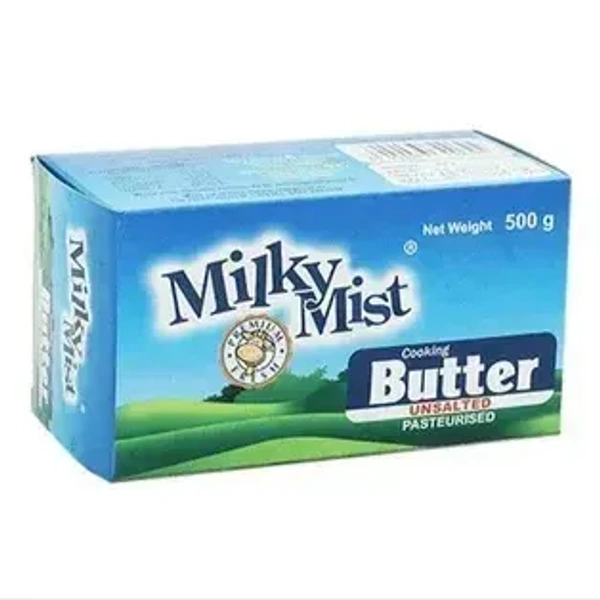 Milky Mist Butter Unsalted Carton, 500g