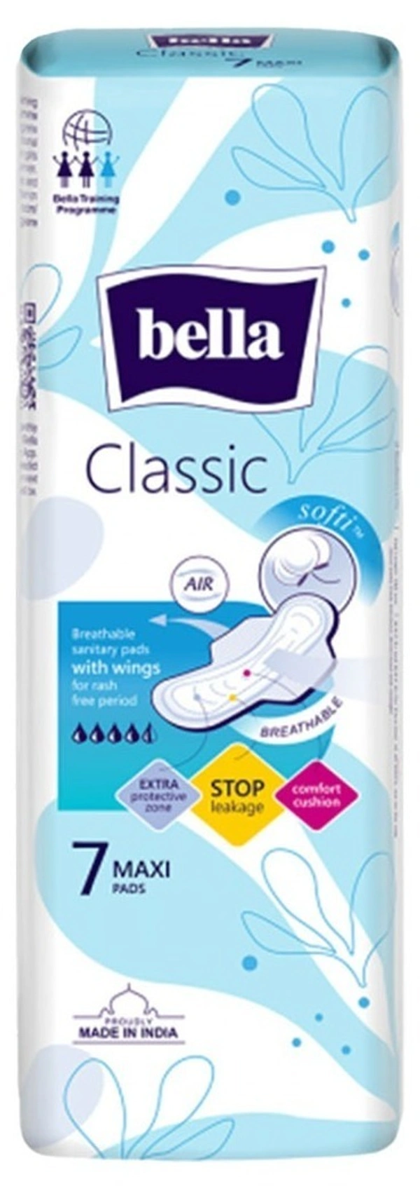 Bella Maxi Softi Wings, 7 Pads