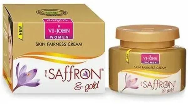 Vi - John Women Skin Fairness Cream With Saffron / Gold, 50g