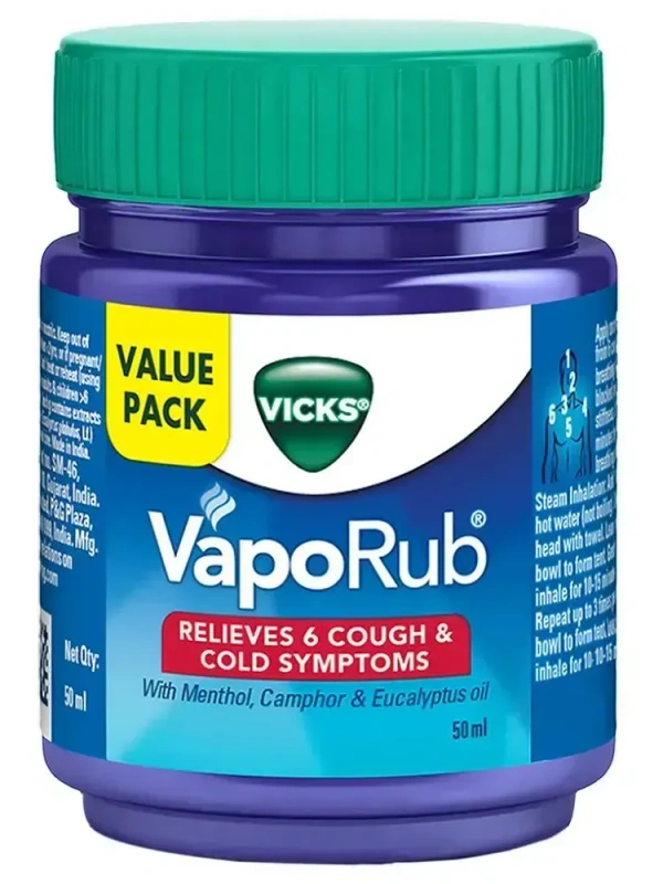 Vicks Vaporub Balm, 50ml