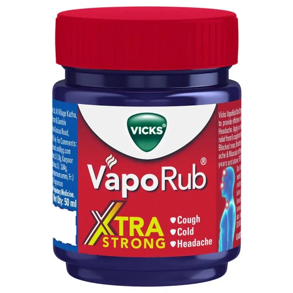 Vicks Vaporub Xtra Stong Tub, 50ml