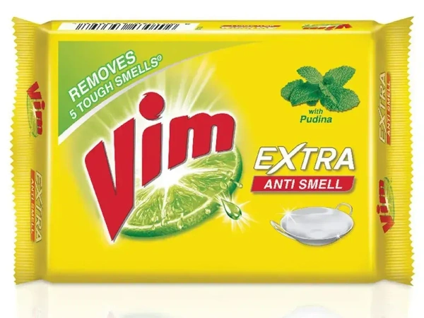 Vim Extra Anti Smell With Pudina Bar, 250g