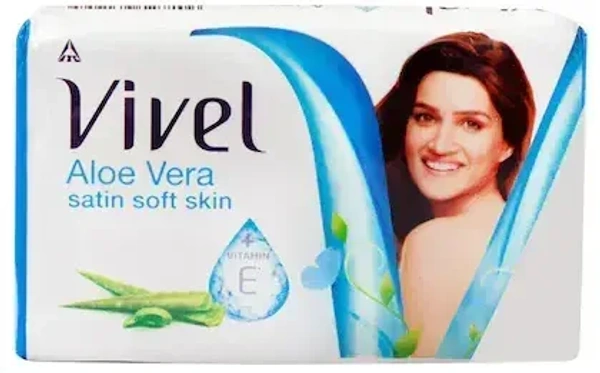Vivel Aloe Vera Satin Soft Skin Soap, 60g