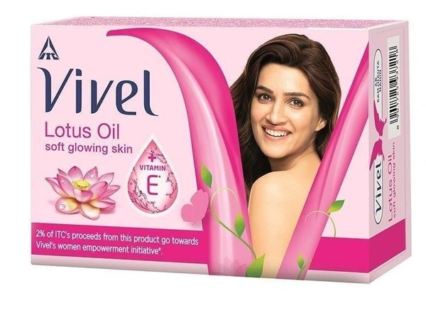 Vivel Lotus Oil Bathing Soap, 100g