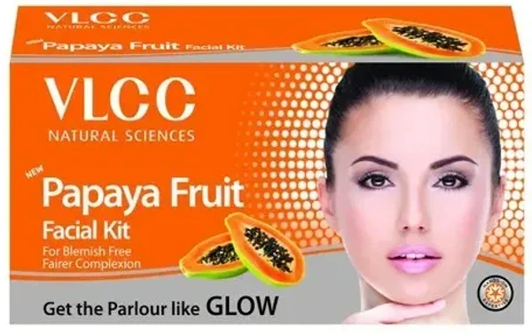 VLCC Papaya Fruit Facial Kit, 60g