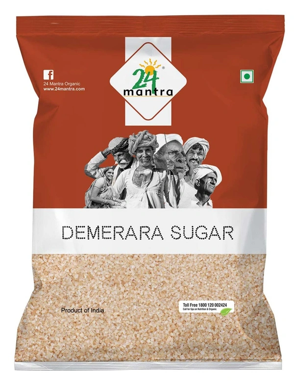 24 Mantra - Organic Demerara Sugar Organic, 500g