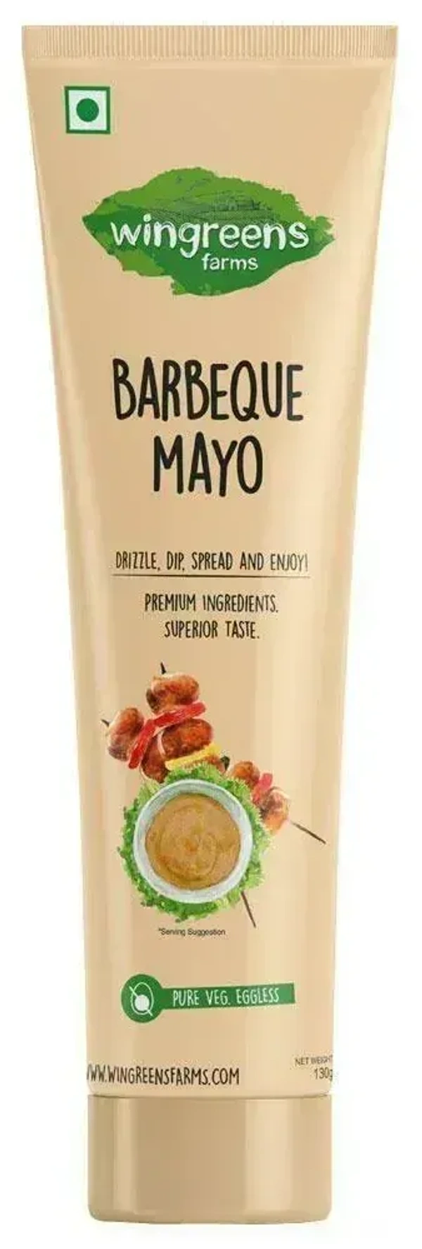 Wingreens Barbeque Mayo, 130g