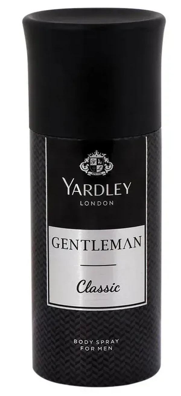 Yardley London Gentleman Body Spray For Men, 150ml