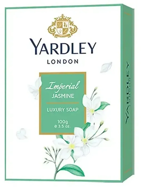 Yardley London Luxury Soap Imperial Jasmine, 100g