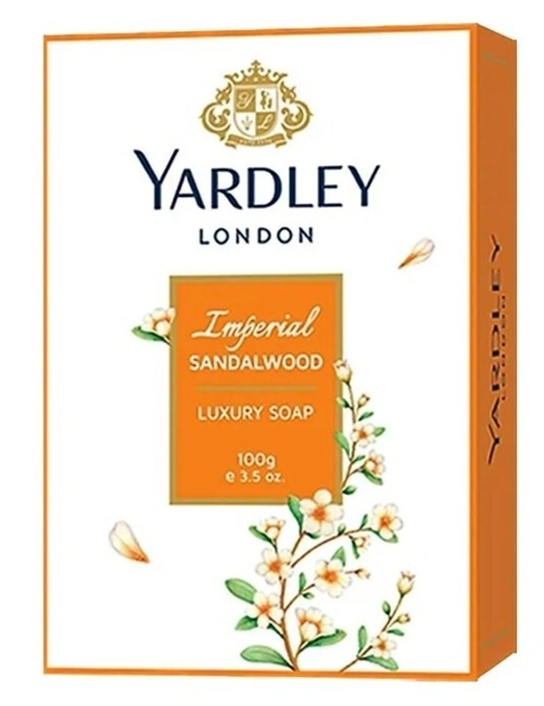 Yardley London Luxury Soap Imperial Sandalwood, 100g