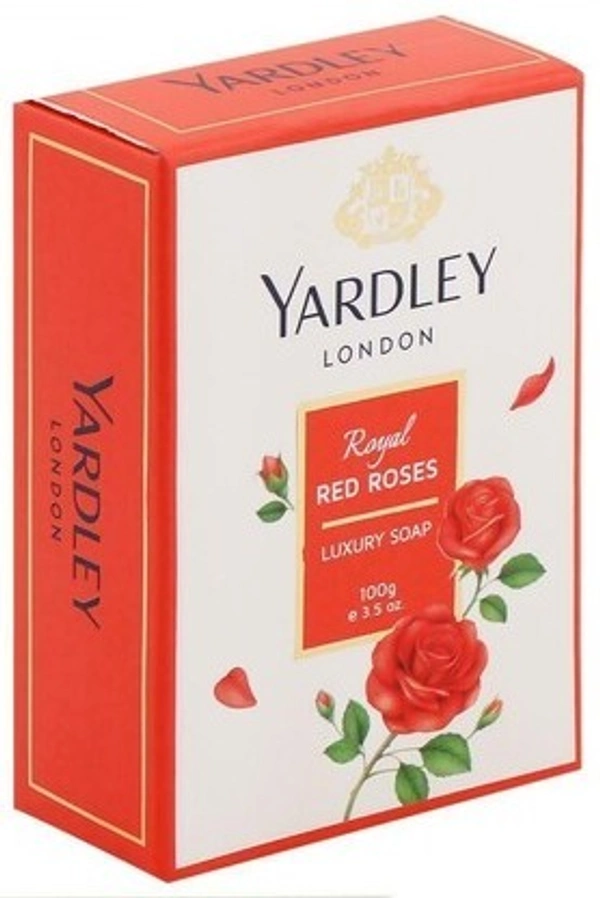 Yardley London Red Roses Soap Royal, 100g