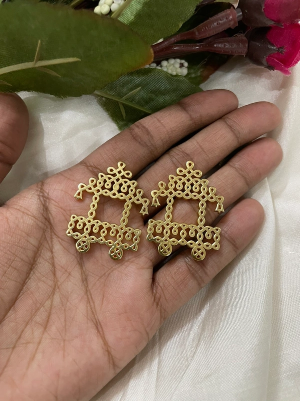 Ratham Kolam Earrings 