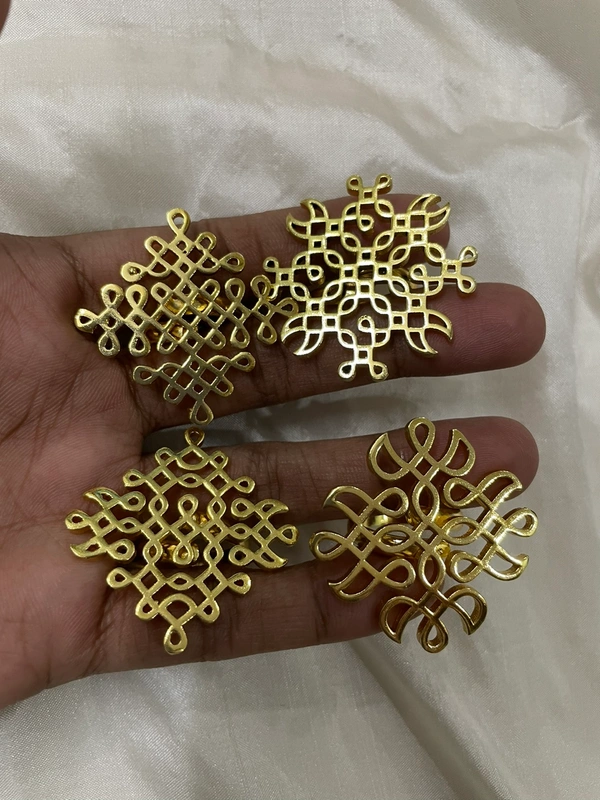 Kolam Ring Combo Of 4 