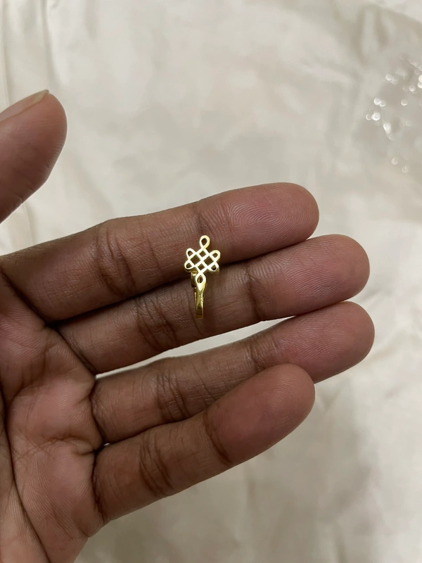 Kolam Nose Ring Combo Of 6 Designs 