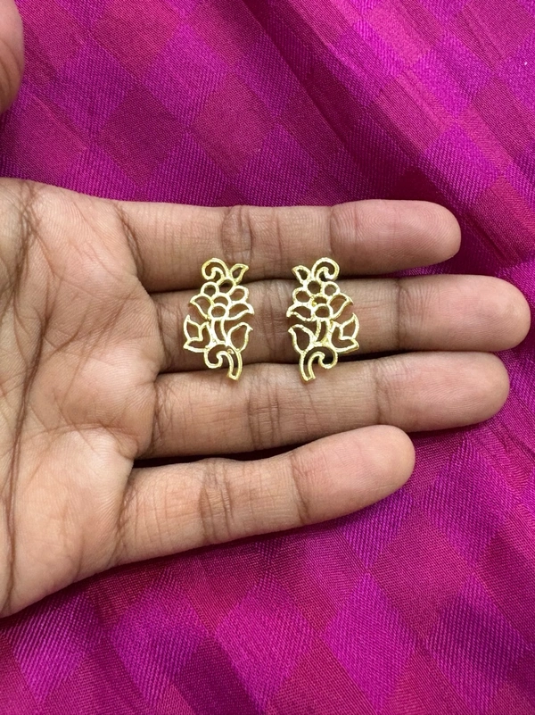 Orchid Stud Earrings