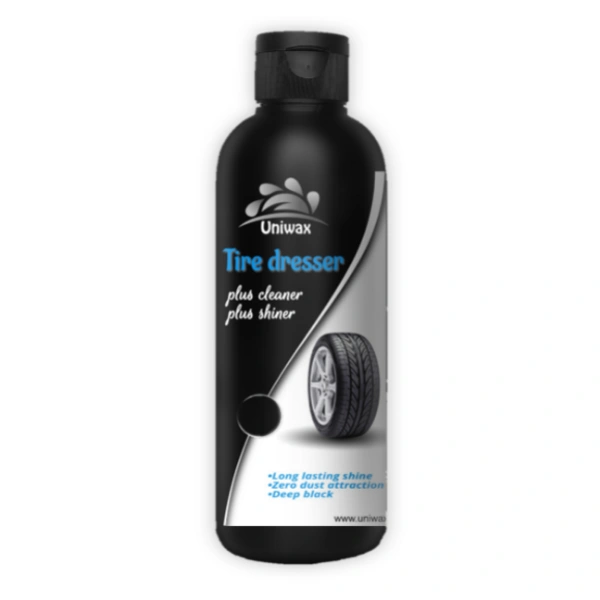 UniWax Tyre Polish – Long-Lasting Shine & Protection – Restores Faded Tires & Resists Dust