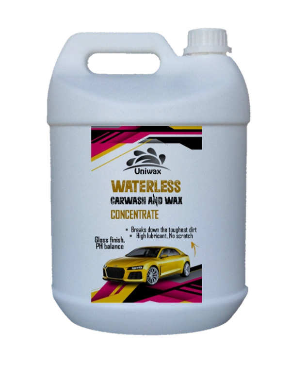 Uniwax drywash or Waterless car wash with wax concentrate Rinseless Car Wash | Eco Friendly Quick Detailer Spray | Exterior Car Cleaning | Car Care Products 1:100
