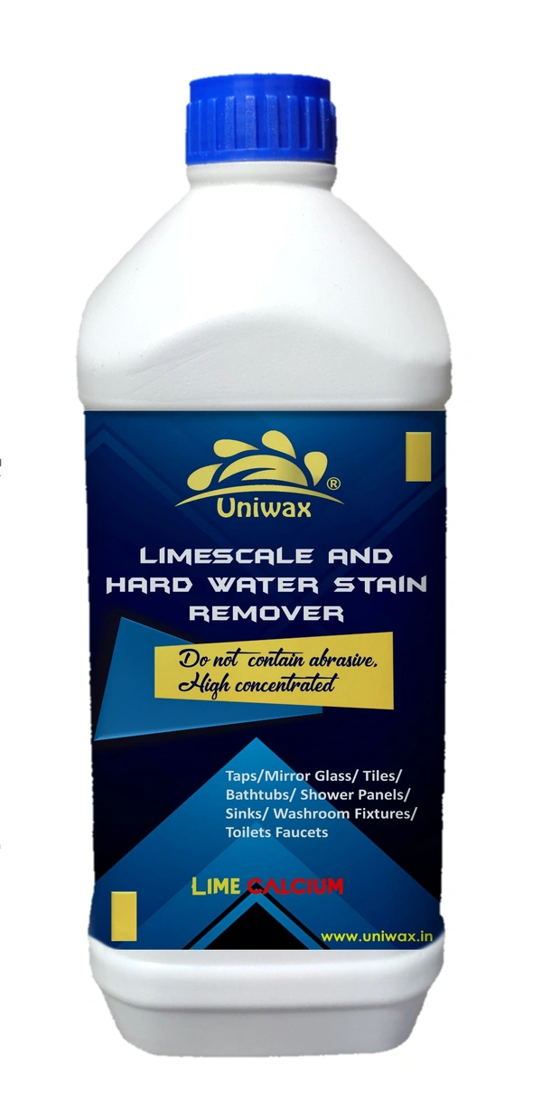 uniwax U13 hardwater lime scale stain remover Calcium, Lime, and Rust Stain Remover
